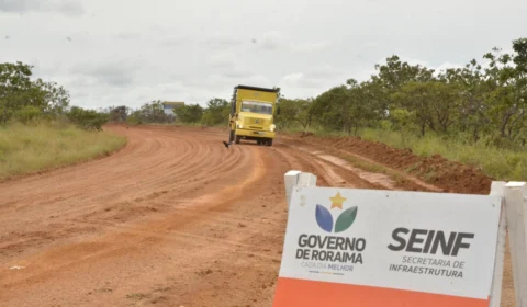Governo de Roraima vai gastar mais de R$ 8 milhões com pavimentação de rodovia
