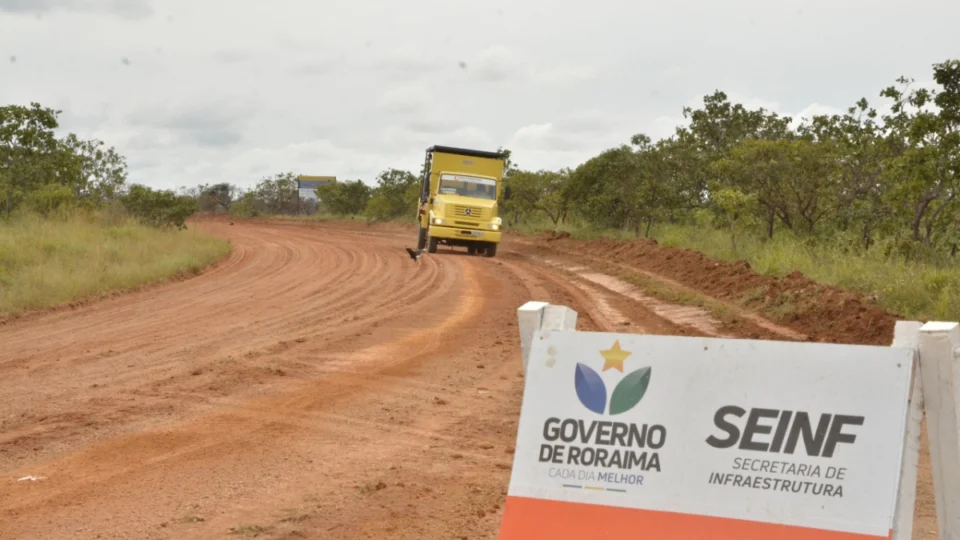 Governo de Roraima vai gastar mais de R$ 8 milhões com pavimentação de rodovia