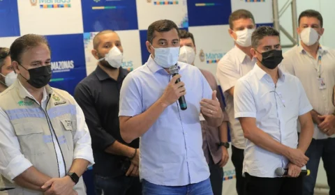 Wilson Lima e David Almeida inauguram Centro de Testagem da Covid-19, com capacidade para atender 10 mil pessoas ao dia