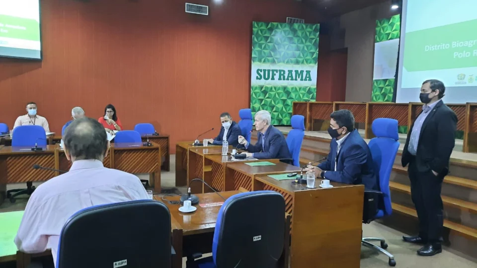 Integração entre órgãos marca primeira reunião do ano do Distrito Bioagroindustrial da Amazônia de Rio Preto da Eva