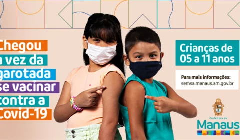 Chegou a vez da garotada se vacinar contra a Covid-19