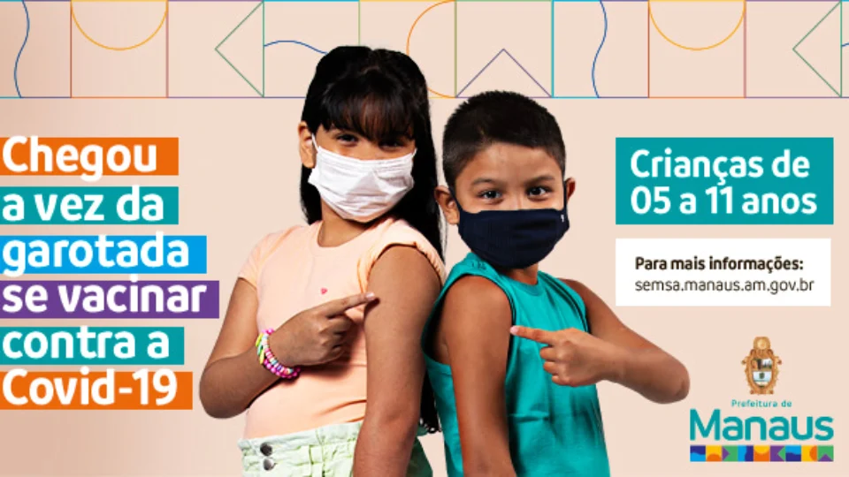 Chegou a vez da garotada se vacinar contra a Covid-19