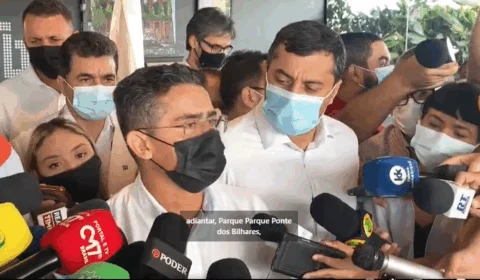 Governador Wilson Lima e prefeito David Almeida assinam protocolo de intenções