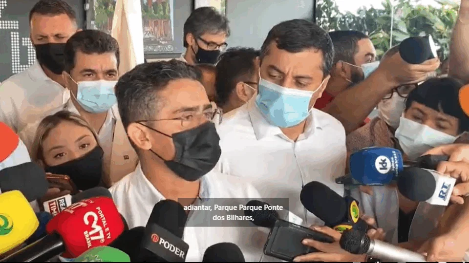 Governador Wilson Lima e prefeito David Almeida assinam protocolo de intenções