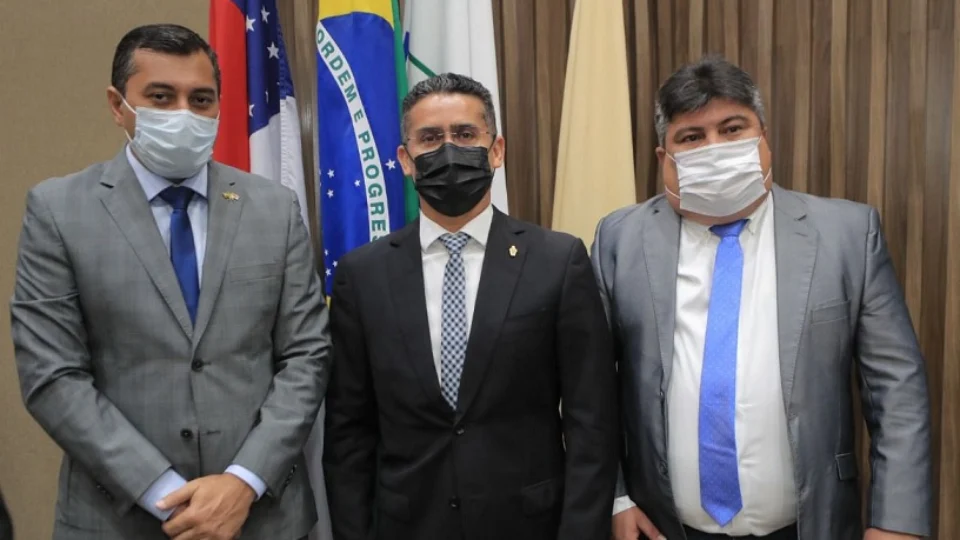 Prefeito David Almeida agradece Wilson Lima por parcerias para investimentos em Manaus