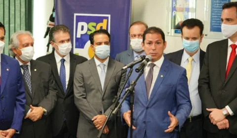 ‘O Brasil não se cabe dentro de esteriótipo de direita e esquerda’, diz Marcelo Ramos ao oficializar filiação ao PSD em Brasília
