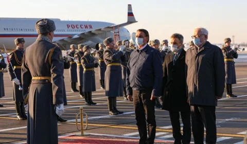 Jair Bolsonaro desembarca na Rússia