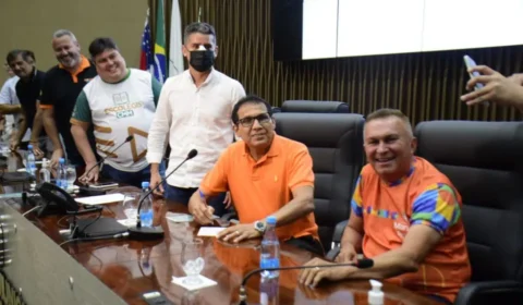 Sob as bênçãos de David Almeida, ex-deputado Miguel Carrate se filia ao Avante na Câmara de Manaus