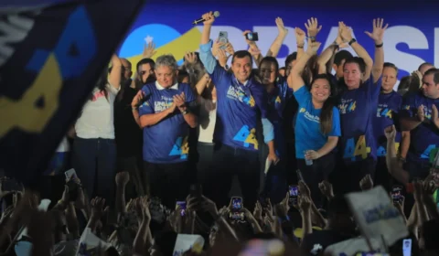 Wilson Lima recebe apoio de prefeitos do AM em filiação ao União Brasil