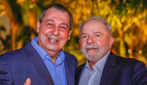 ‘Conversar com Lula é debater sobre um projeto de Brasil’, diz Omar Aziz ao publicar foto com ex-presidente