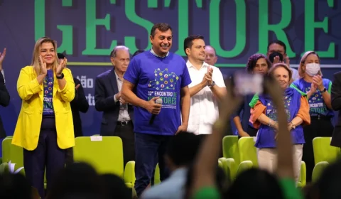 Em Encontro de Gestores, Wilson Lima destaca avanços na Educação do Amazonas