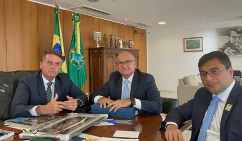 Wilson Lima se reúne com presidente Bolsonaro, que volta a se comprometer com a garantia da competitividade da ZFM