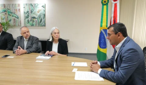 Wilson Lima e ministra da corregedoria nacional de Justiça debatem sobre sistema prisional