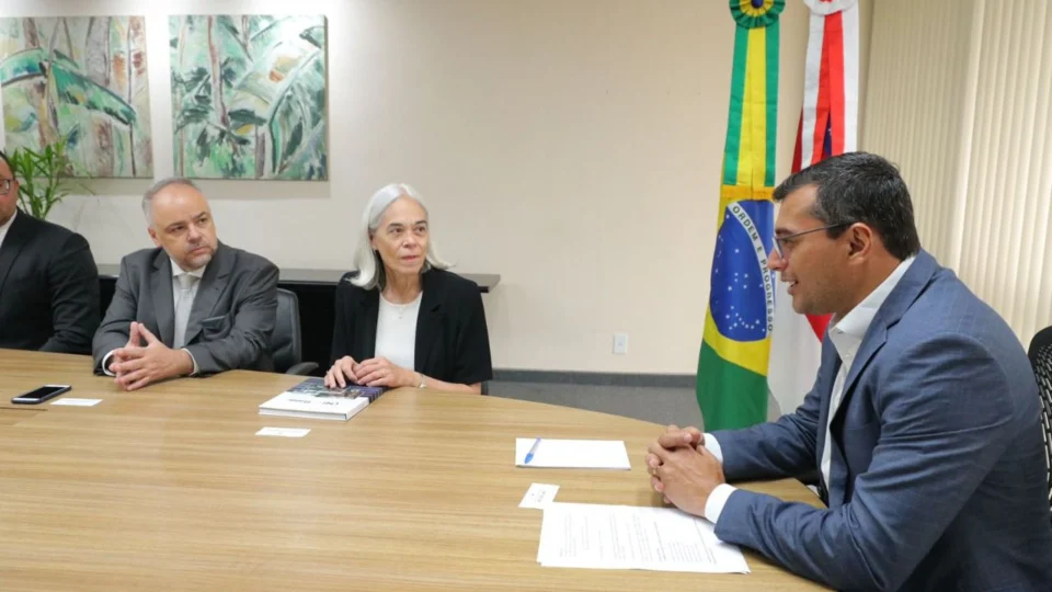 Wilson Lima e ministra da corregedoria nacional de Justiça debatem sobre sistema prisional