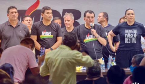 Esvaziado, evento do MDB escancara isolamento de Braga