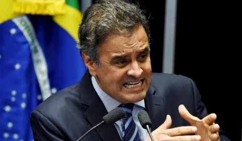 Doria levará o PSDB a uma grande derrota, diz Aécio