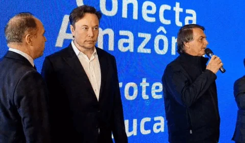 Bolsonaro chama o bilionário Elon Musk de “sopro de esperança”