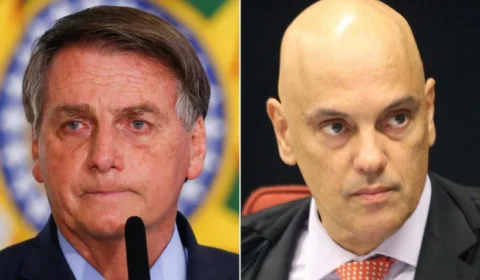 Bolsonaro pede que PGR investigue o ministro Alexandre de Moraes