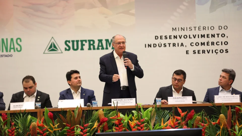 Geraldo Alkmin na reunião do CAS da Suframa