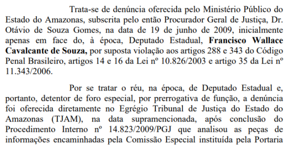 DENÚNCIA WALLACE