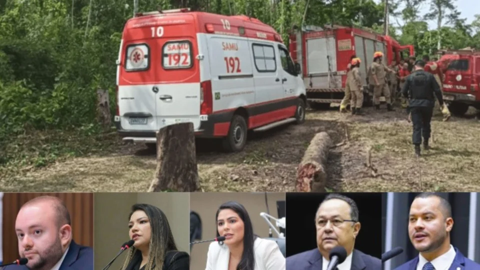 Parlamentares do Amazonas lamentam tragédia aérea que matou 12 pessoas no Acre