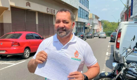 Gilmar Nascimento pede a David Almeida o cancelamento do Zona Azul no Parque Dez e prefeito atende
