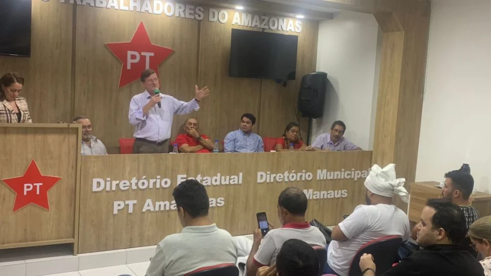 Eleições 2024: PT Manaus define posição por candidatura própria à prefeitura da capital
