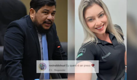 Vereador de Manaus assedia delegada em post sobre importunação sexual