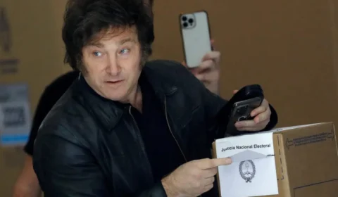 Javier Milei é eleito o novo presidente da Argentina