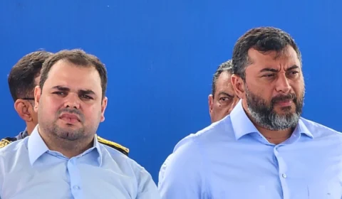 Wilson Lima e Roberto Cidade se unem em primeira aparição pública no ano eleitoral