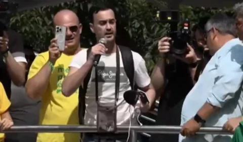 Jornalista detido pela PF promete levar verdade sobre o Brasil ao mundo: ‘Liberdade!’