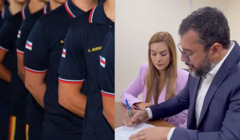 Wilson Lima assina decreto que institui Programa Estadual das Escolas Cívico-Militares