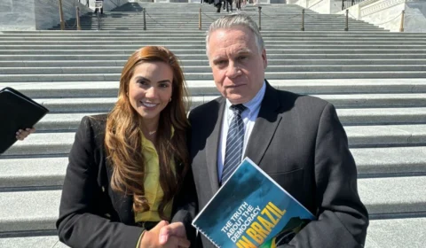 Única parlamentar do AM a integrar comitiva, Débora Menezes cumpre segundo dia de agenda nos EUA