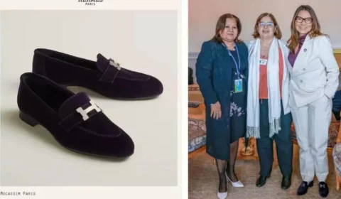 Janja ostenta sapato de R$8,5 mil em evento que discute pobreza