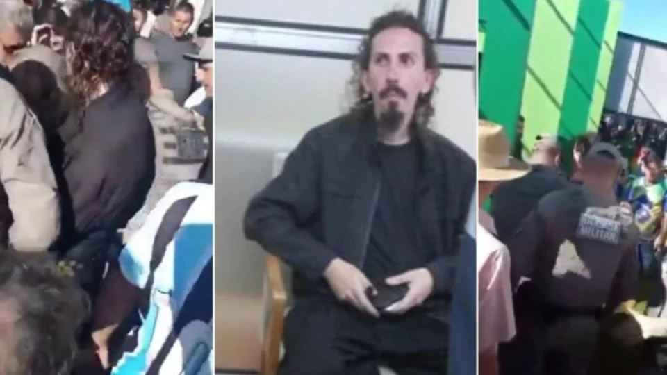 Polícia detém homem com faca em evento com Bolsonaro