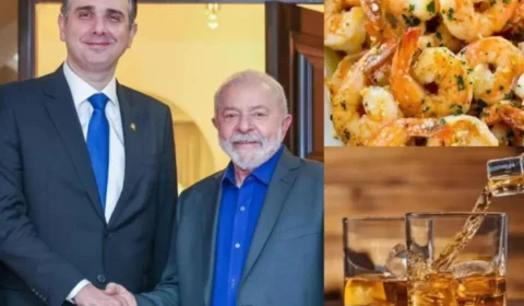 Camarão, uísque… o que foi servido em convescote de Lula e senadores