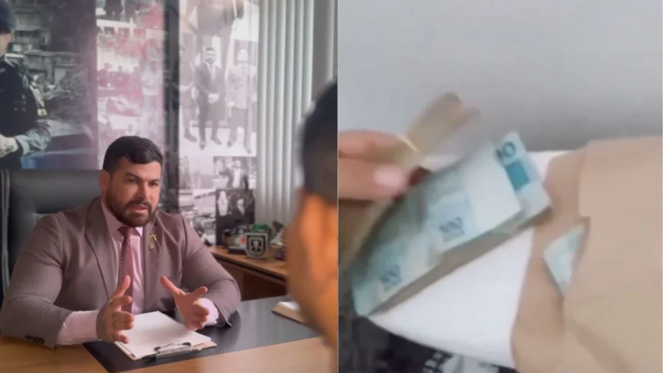 No gabinete de vereador, motorista de portal conta tudo sobre vídeo na Semcom, revela medo e chora