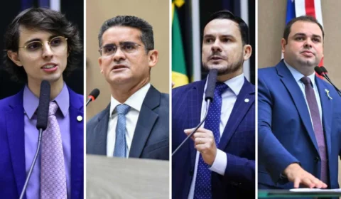 Pesquisa: Amom, David, Alberto Neto e Roberto Cidade aparecem em empate técnico