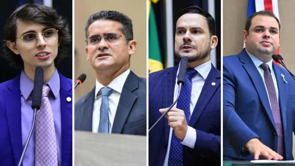 Pesquisa: Amom, David, Alberto Neto e Roberto Cidade aparecem em empate técnico