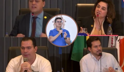 Em debate, pré-candidatos a prefeito criticam David Almeida