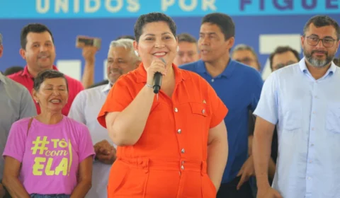 Wilson Lima oficializa pré-candidatura de Patrícia Lopes à reeleição em Presidente Figueiredo