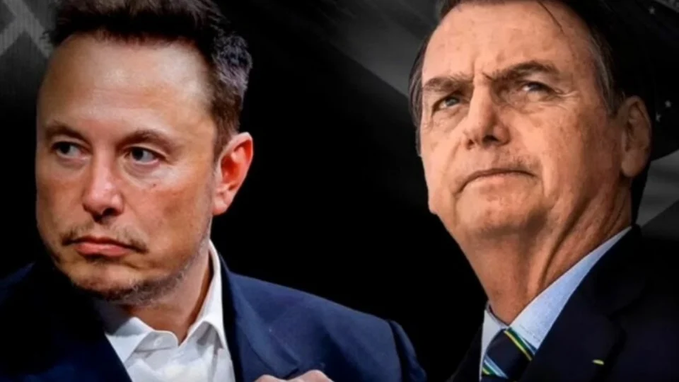 Bolsonaro desmarca live com Elon Musk após ataque em Israel