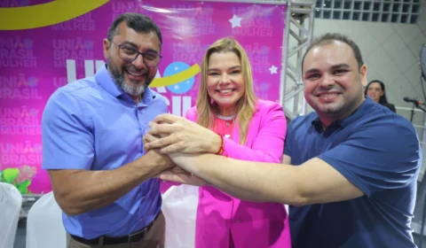 Wilson Lima empossa Kuka Chaves como presidente do União Brasil Mulher Amazonas