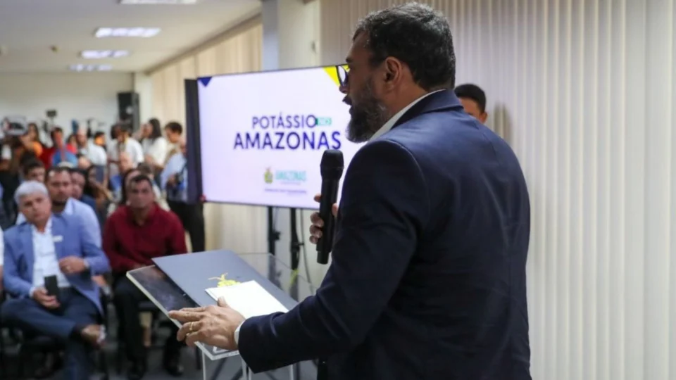 Wilson Lima revela receita bilionária anual com exploração de potássio em Autazes