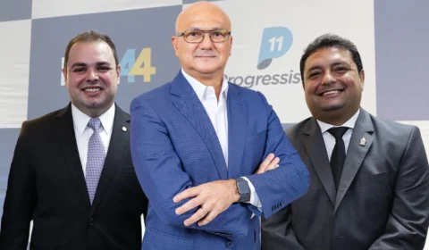 Roberto Cidade e Caio André prestigiam posse de Menezes como presidente do Progressistas