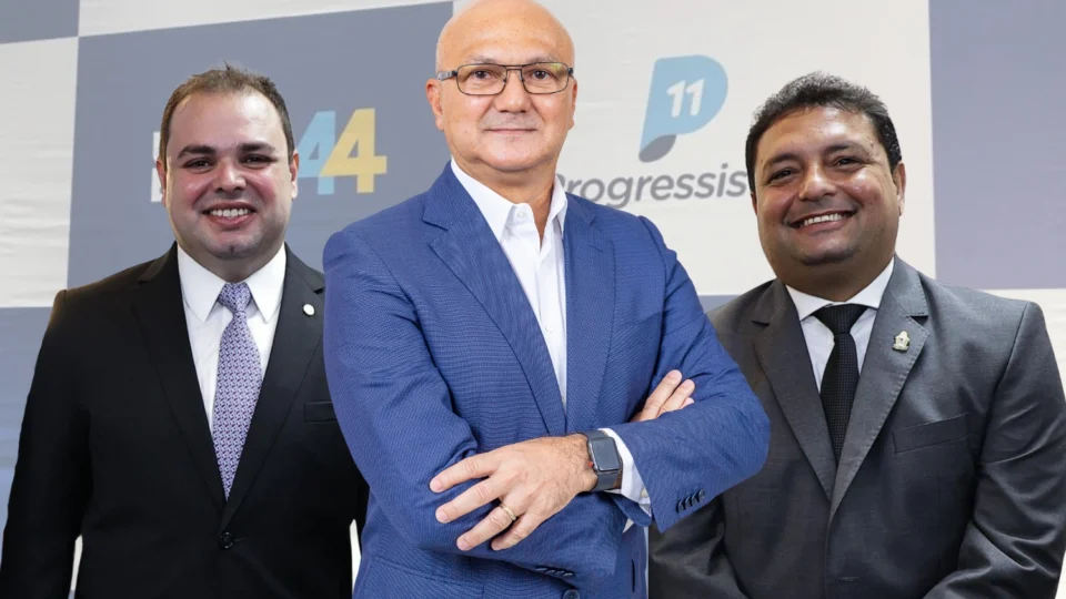 Roberto Cidade e Caio André prestigiam posse de Menezes como presidente do Progressistas