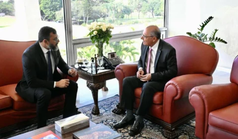 Wilson Lima trata com presidente em exercício, Geraldo Alckmin, ações para estiagem no Amazonas