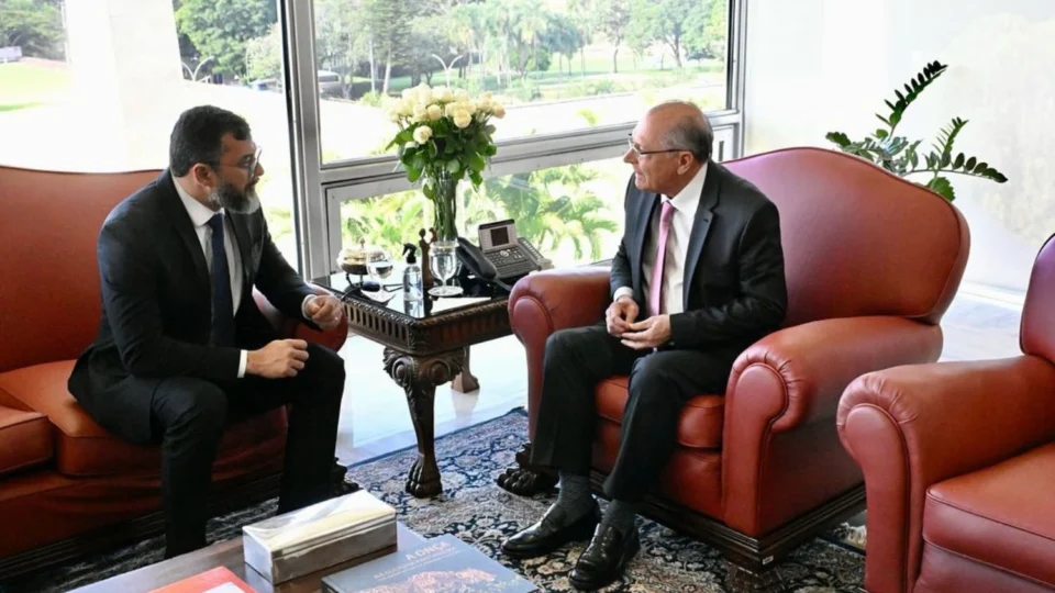 Wilson Lima trata com presidente em exercício, Geraldo Alckmin, ações para estiagem no Amazonas