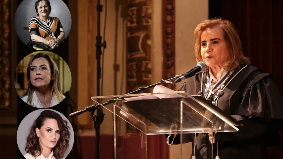 TCE lança Ouvidoria da Mulher e entrega medalhas a Maria da Penha, Soraya Thronicke e Luiza Brunet