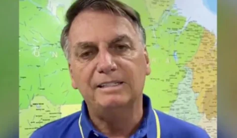Bolsonaro fala que André Fernandes é o “futuro de Fortaleza”, critica Lula e solta “vaia cearense”